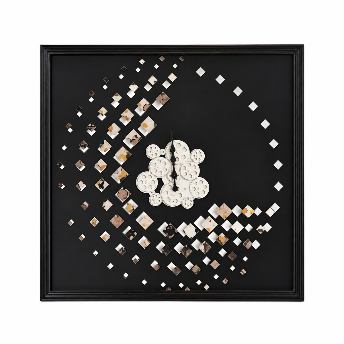 DK-6440 Çarklı Saat 90x90 cm