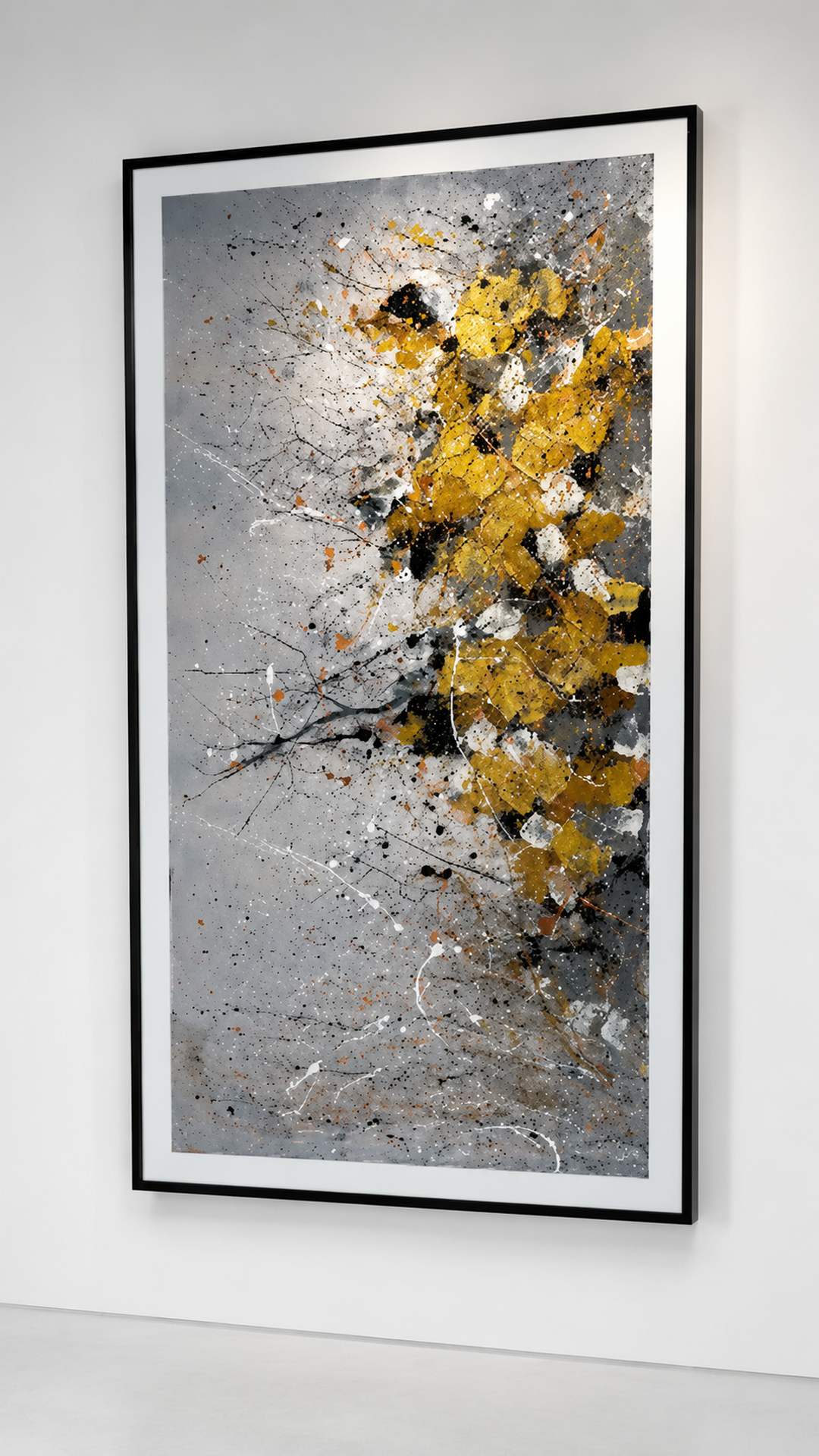 CNY134 - YAĞLIBOYA TABLO - 130 x 230 cm
